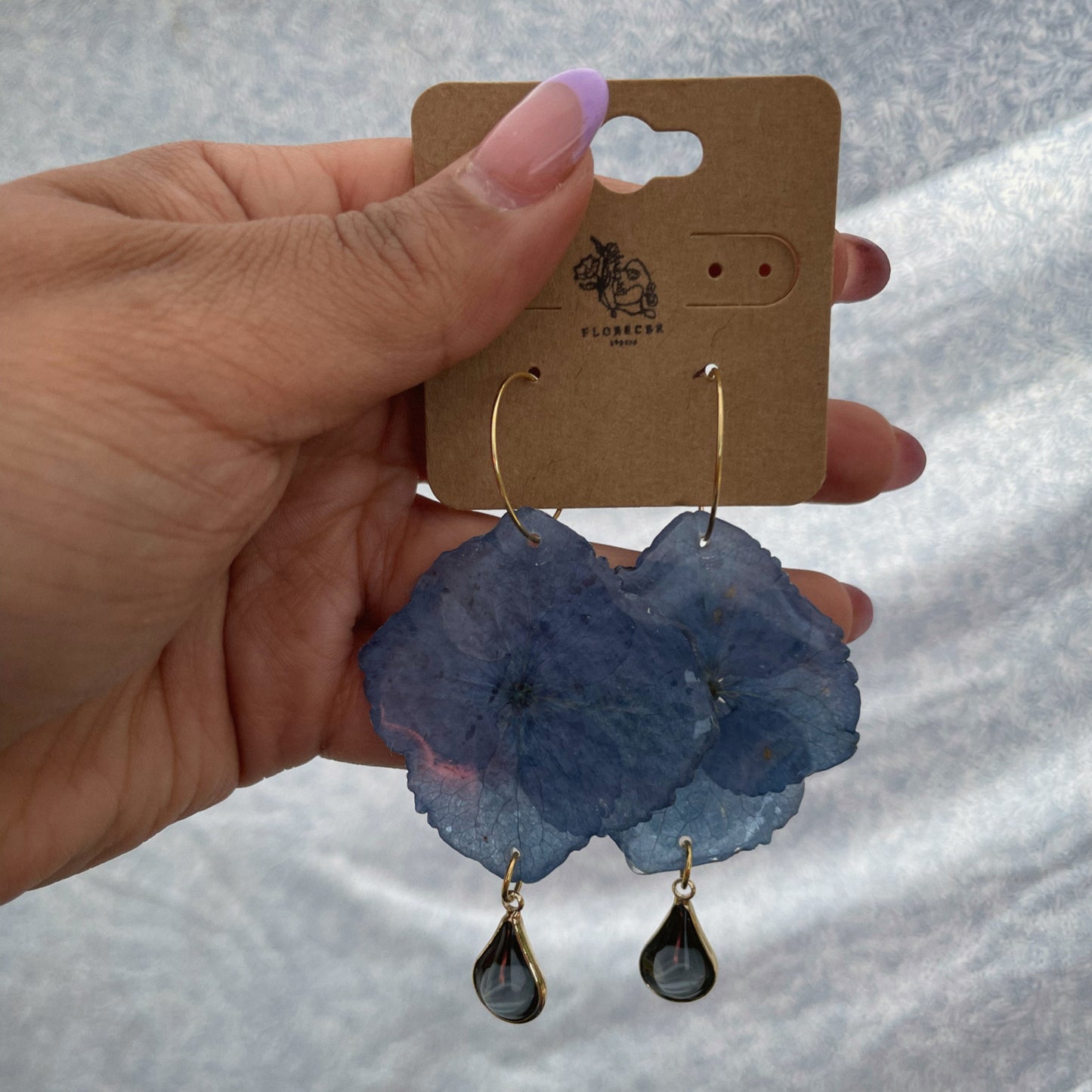 WILD BLOOM - BLUE HYDRANGEA CHARM