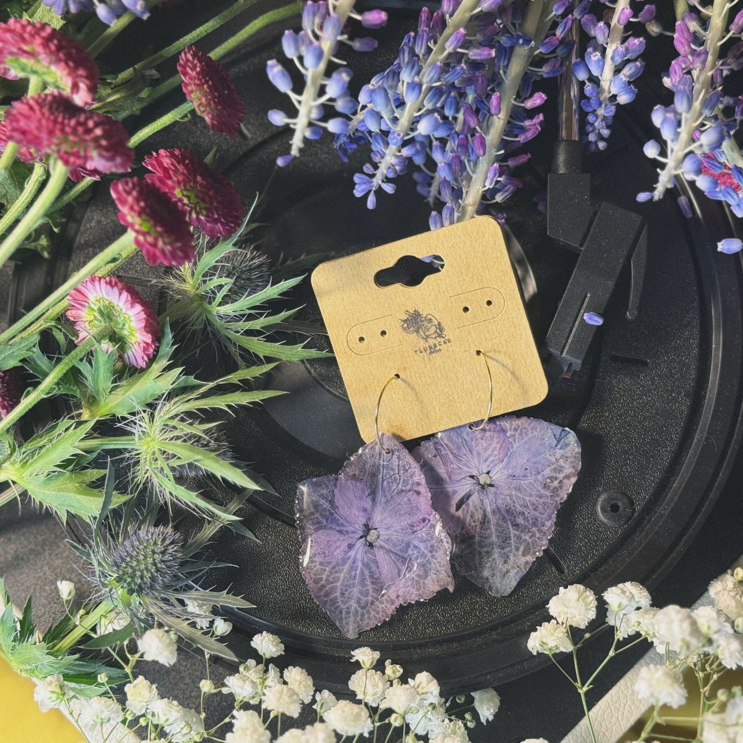 WILD BLOOM - PURPLE HYDRANGEA