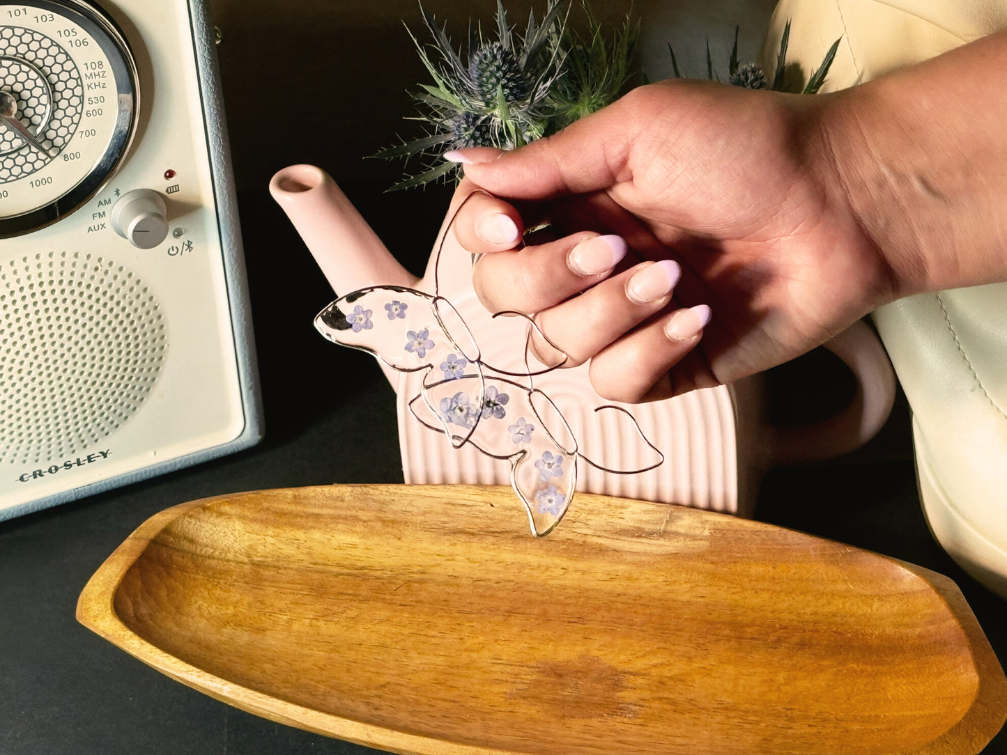 BEZEL BLOOMS - DOS MARIPOSAS